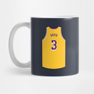 Anthony Davis Jersey Gold Qiangy Mug